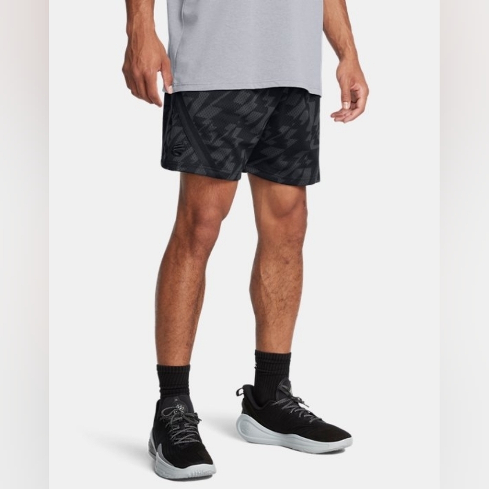 Under Armour Curry Signature Shorts 1387094-001 Mens Size L